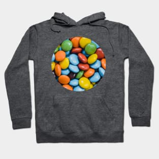 Vintage Colorful Candy Chocolate Photograph Circle Hoodie